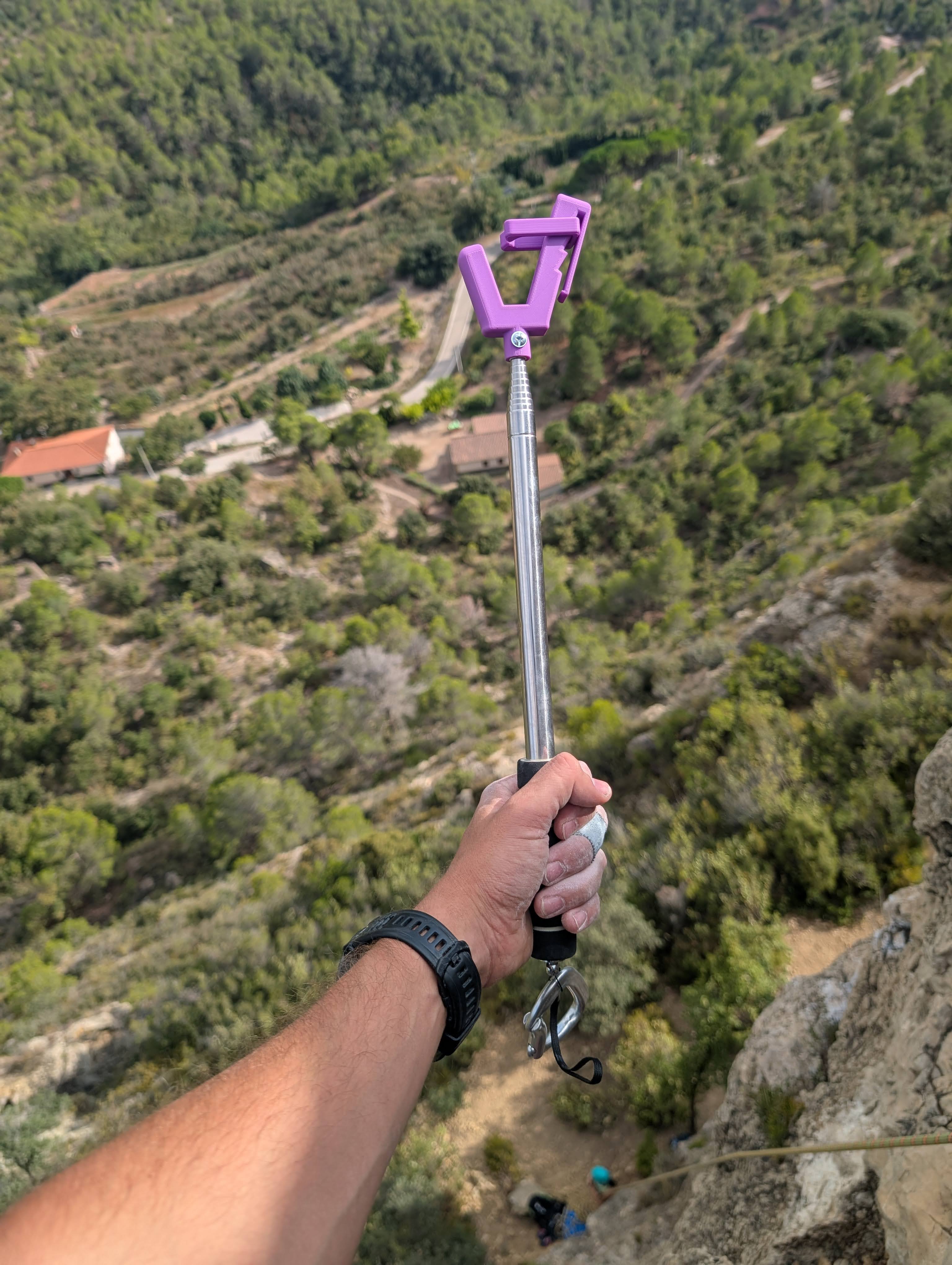 Clipstick en uso Paisaje